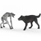 Schleich Wizarding World: 2 Figure Set - Werewolf vs Animagus - Collectible Magical Toy Figurines, Movable Arms, Iconic Harry Potter Scene, Kids 6+